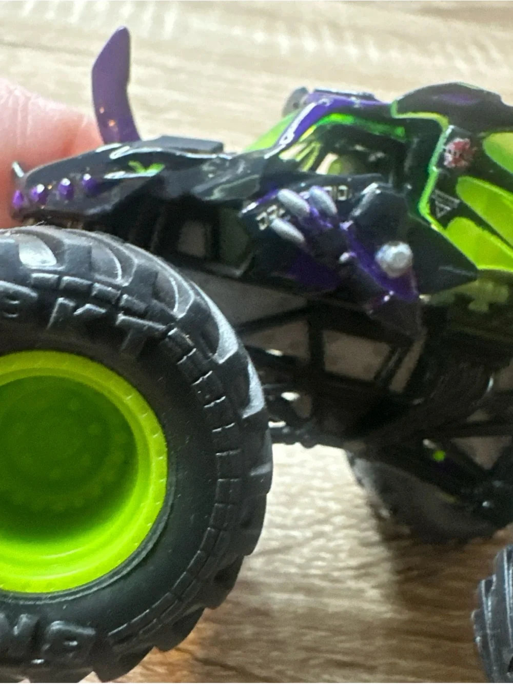 Monster Jam bright green